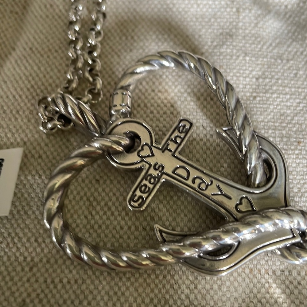 Retired limited edition Brighton necklace - anchored in love